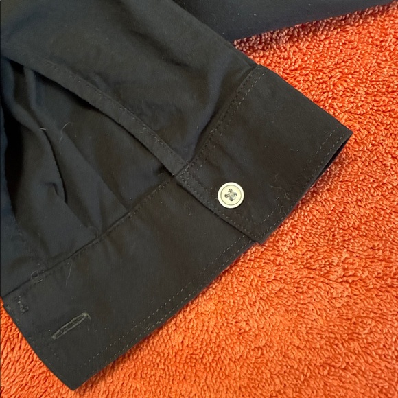 LOFT Black Button-Up Top, Size XS - Picture 8 of 8